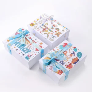 Custom Colorful Happy Birthday Lid Gift Box - Image 4