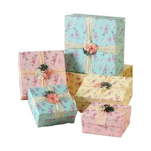 Yaneng-Lid-Gift-Box (17) Exquisite Small Fresh Gift Box Lid Box Cosmetics Gift Box Packaging Box