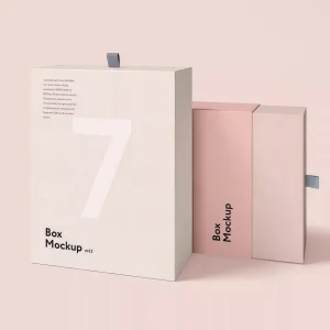 Custom Color & Size & Logo Drawer Gift Box - Image 3