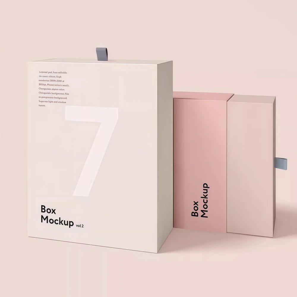 Custom Color & Size & Logo Drawer Gift Box - Image 3