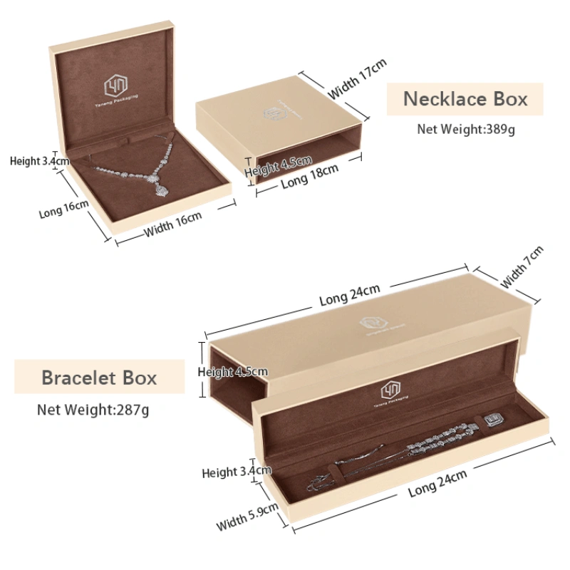 ⁦High End Multi-Functional Paper Jewelry Box Set⁩ - الصورة ⁦4⁩