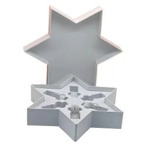 Custom Hexagonal Star Shape Unique Shape Gift Box - Image 3