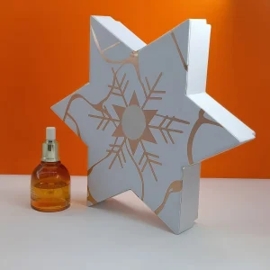 Custom Hexagonal Star Shape Unique Shape Gift Box - Image 2
