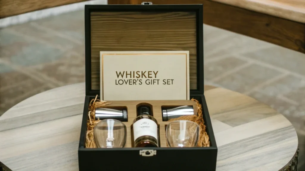 whiskey lover s gift set male gift box designs