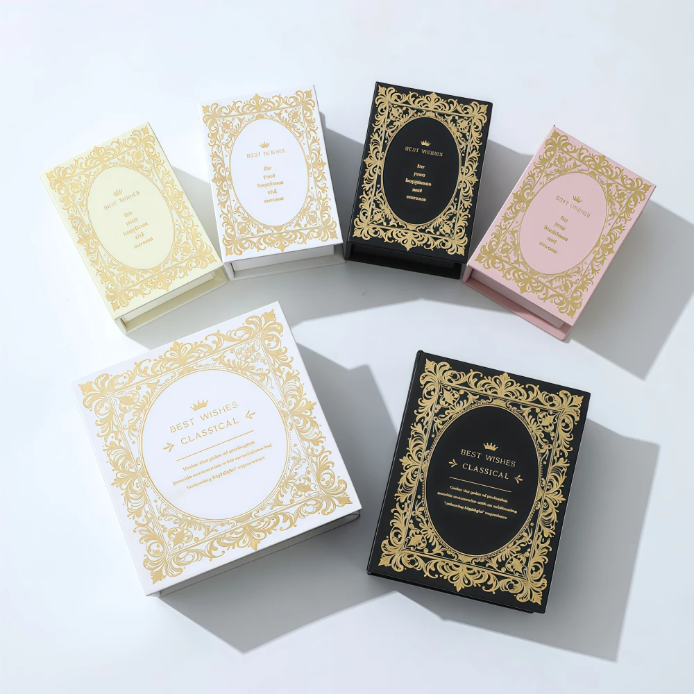 New Book-Shaped Magnetic Flip-Top Jewelry Box Set - Image 4