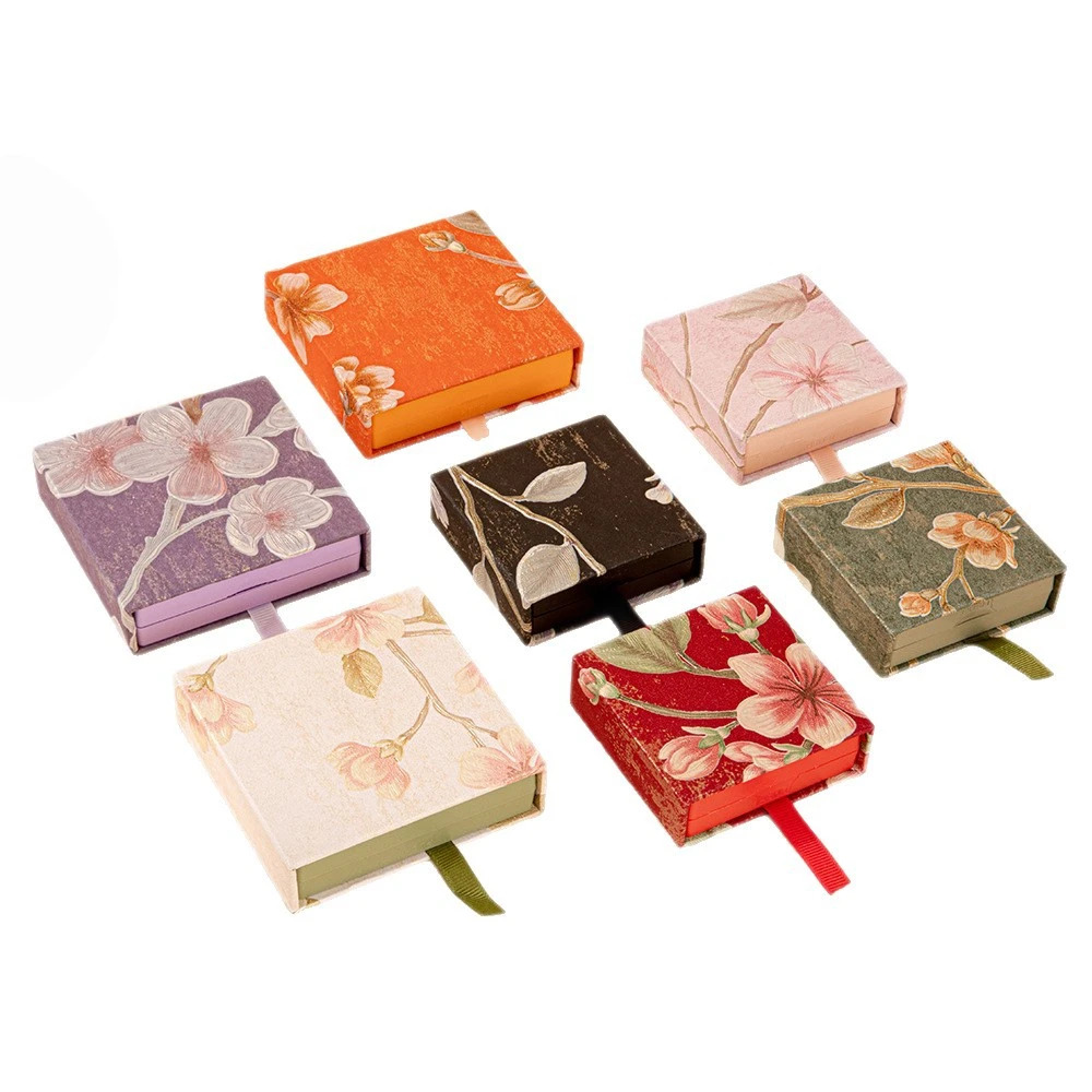 Fashion PE Film Floating Box Jewelry Storage Drawer Paper Box - Image 1