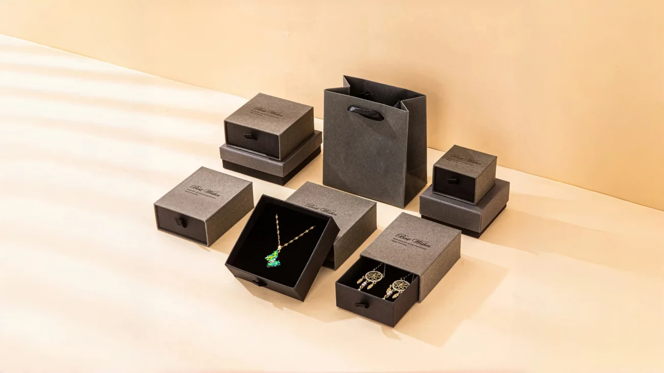 Paper Jewelry Box Set