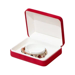 Color Microfiber Bracelet & Bangle Box for Modern Jewelry Packaging - Image 1