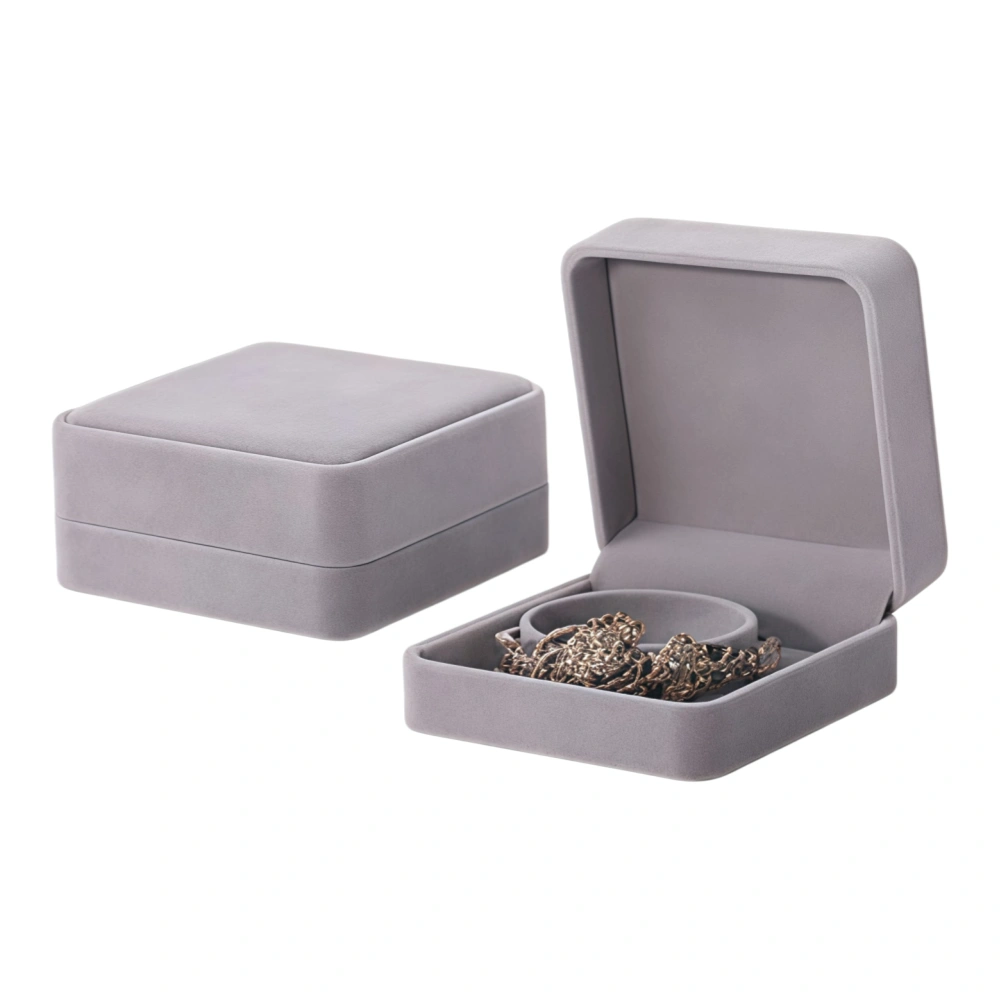 Velvet Bracelet & Bangle Box in Custom Colors to Elevate Retail Presentation - Image 1