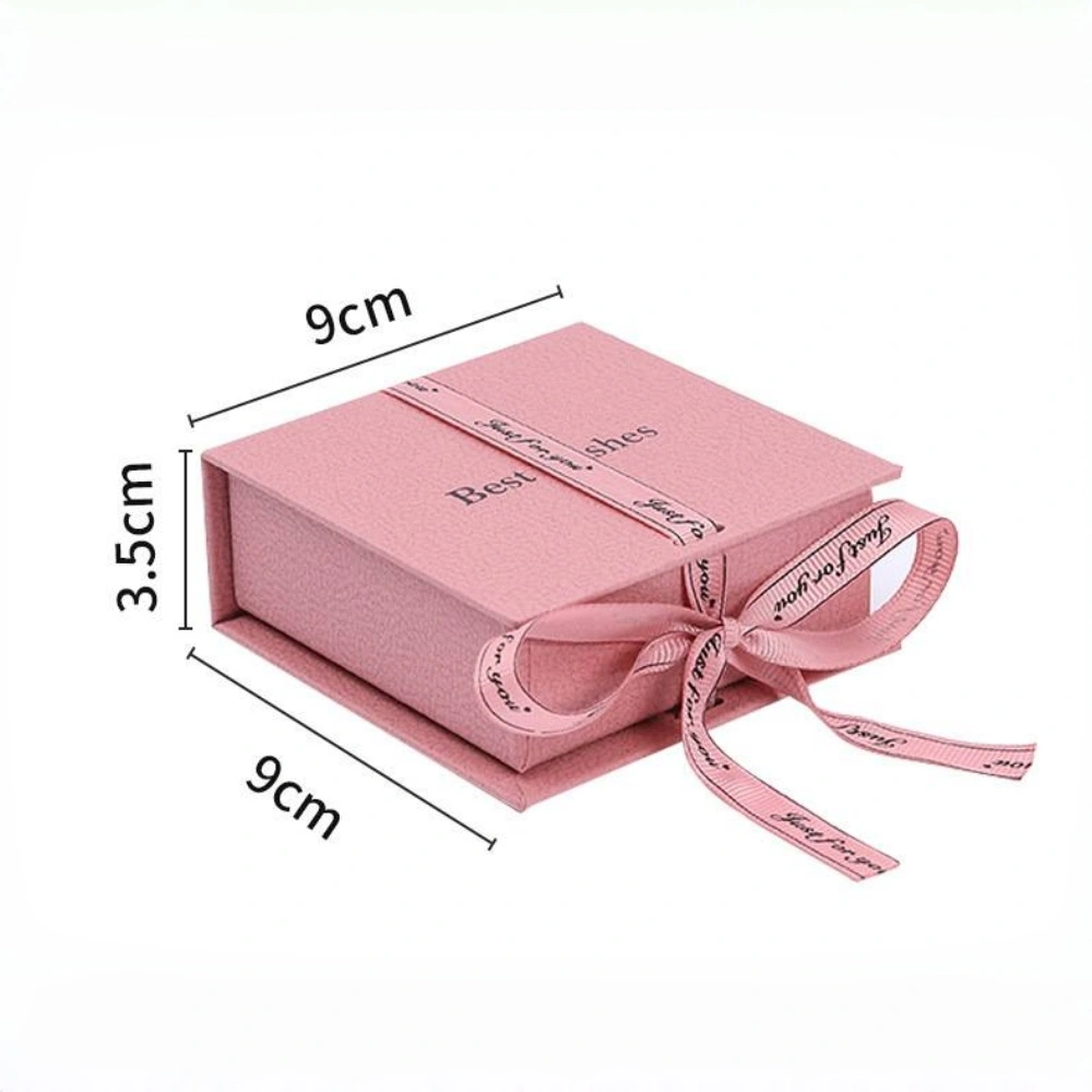 Custom Drawer Paper Necklace Pendant Box for Jewelry Packaging - Image 2