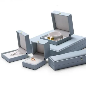 Custom PU Leather Jewelry Gift Box for Premium Packaging - Image 2