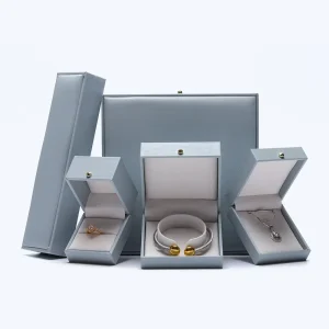 Custom PU Leather Jewelry Gift Box for Premium Packaging - Image 3