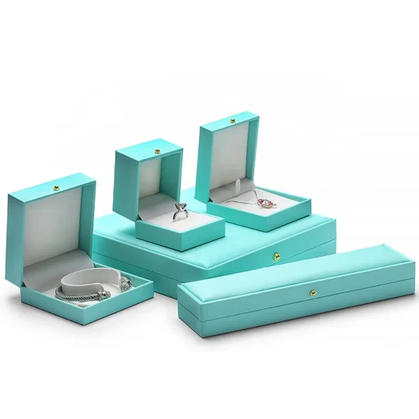 Custom PU Leather Jewelry Gift Box for Premium Packaging