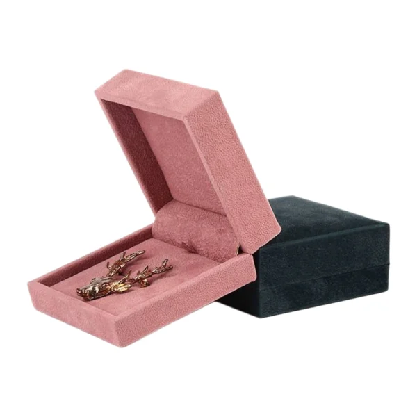 Custom Velvet Necklace Box for Elegant Jewelry Packaging