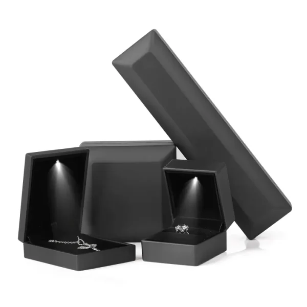 LED Color Jewelry Box Set for Premium Display & Packaging