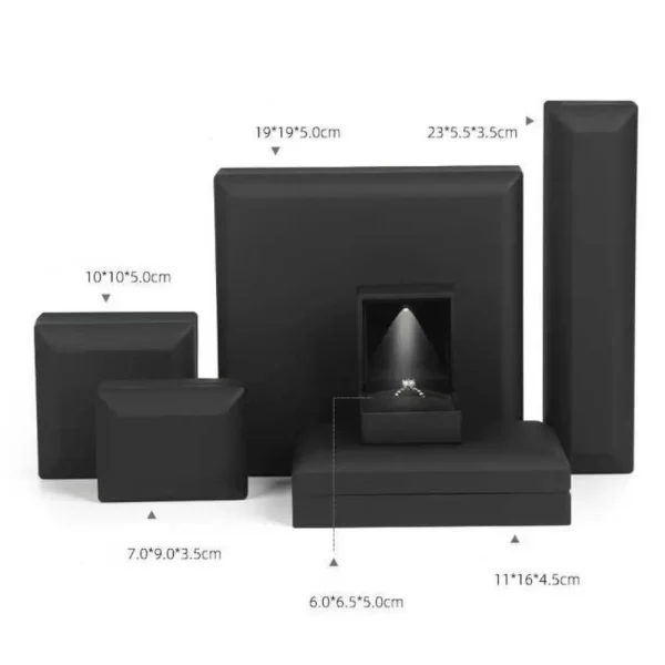 LED Color Jewelry Box Set for Premium Display & Packaging