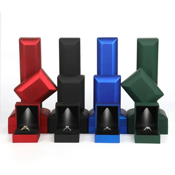 LED Color Jewelry Box Set for Premium Display & Packaging