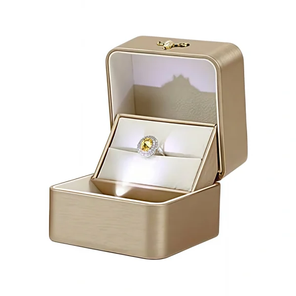 LED Ring Box for Premium Jewelry Packaging