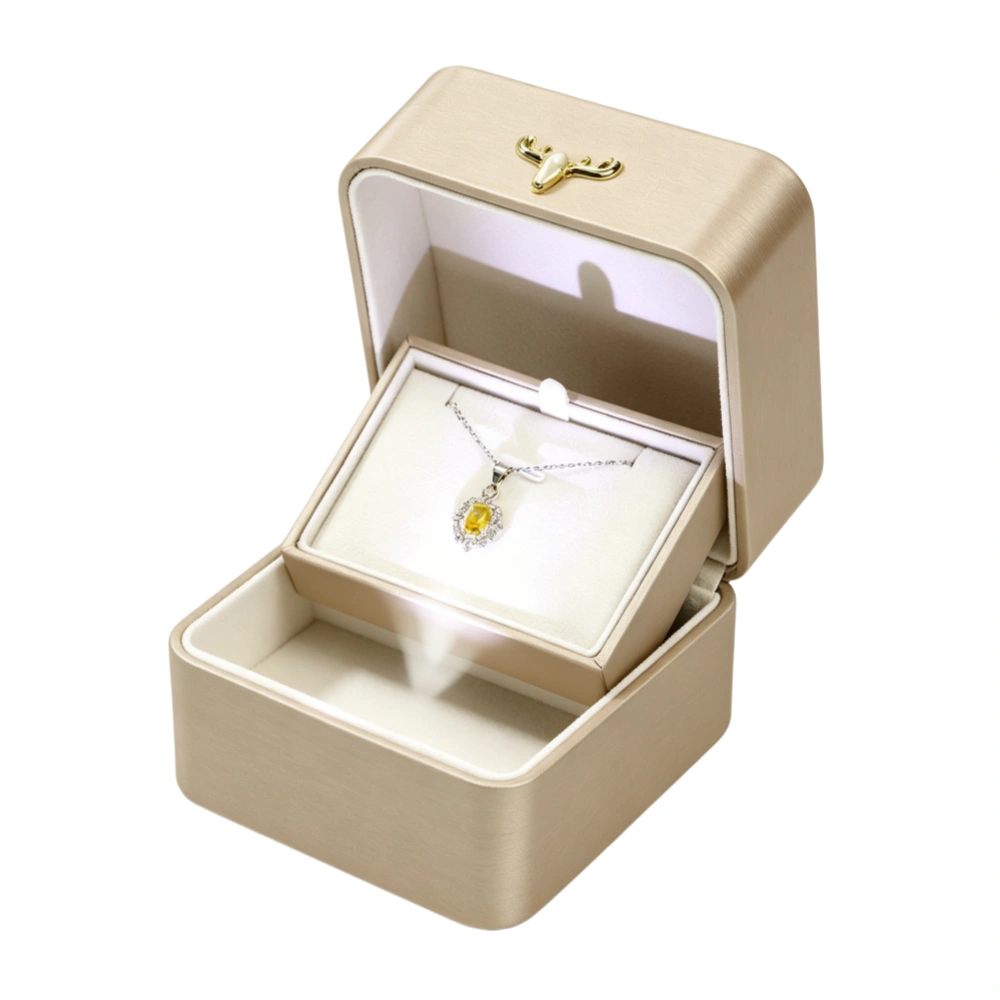 LED Pendant Necklace Box for Illuminated Jewelry Display - Image 1