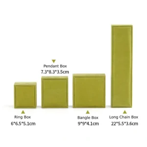 LED Velvet Jewelry Box Set for Illuminated Jewelry Display - Image 4