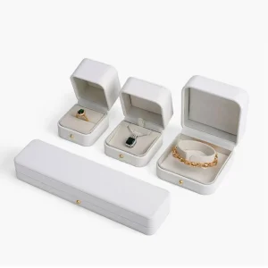 Luxury PU Leather Jewelry Box Set Crafted for Premium Brand Presentation - Image 4