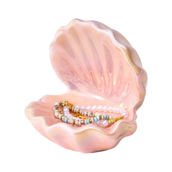 Shell Shape Bracelet & Bangle Box for Unique Jewelry Gift Packaging