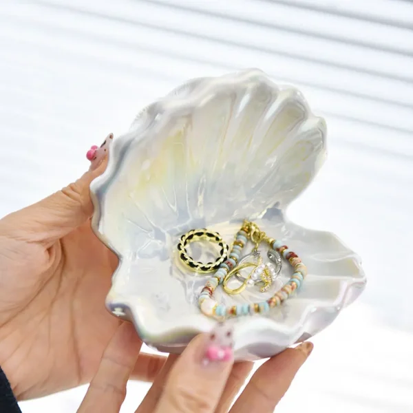 Shell Shape Bracelet & Bangle Box for Unique Jewelry Gift Packaging