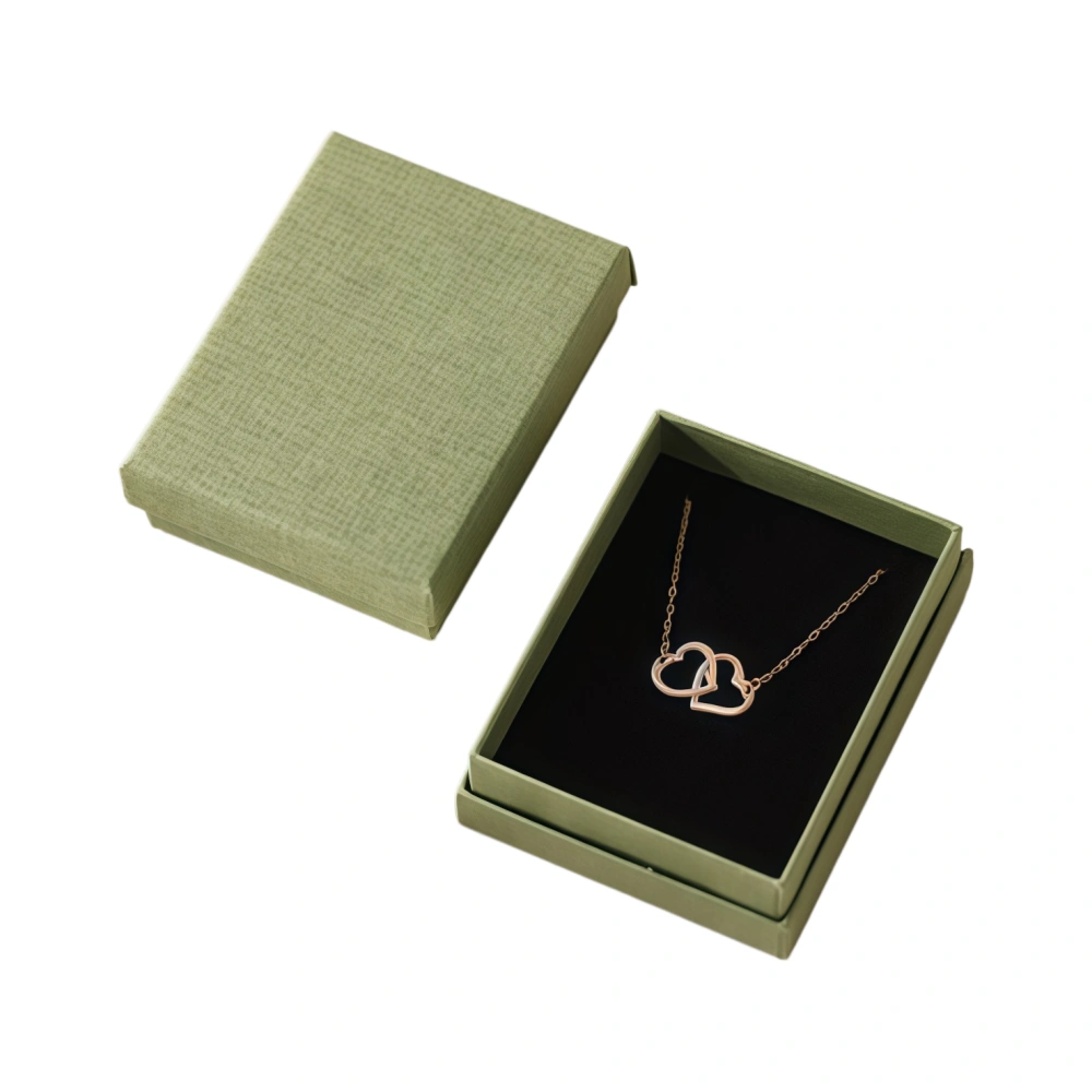 Custom Paper Lid Pendant Box for Elegant Jewelry Presentation – Image 1