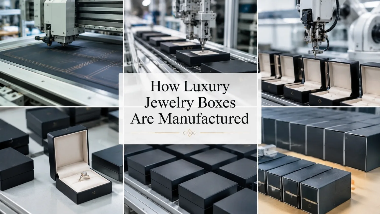 How Luxury Jewelry Boxes Are Manufactured