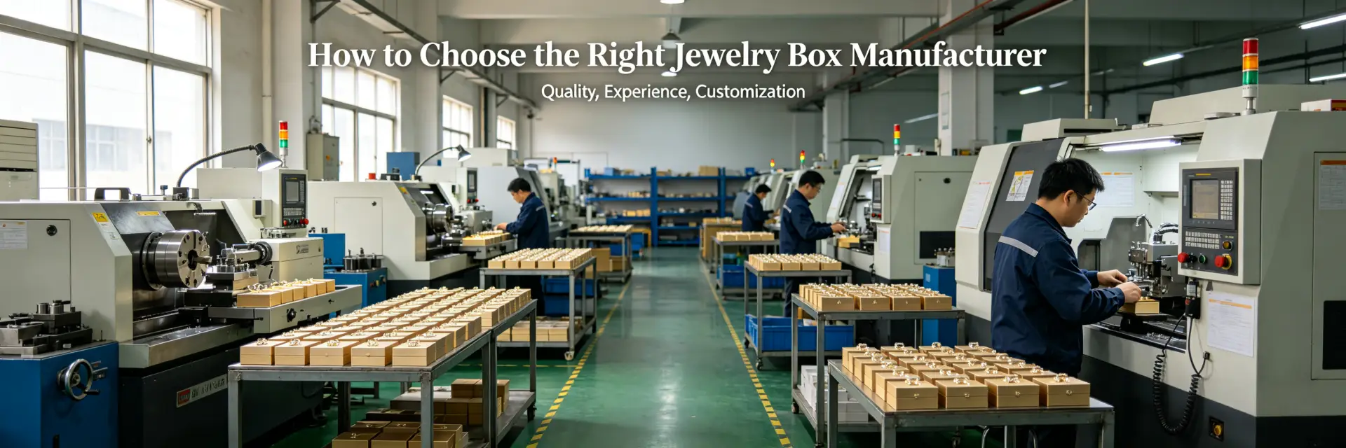 How to Choose the Right Jewelry Box Manufacturer