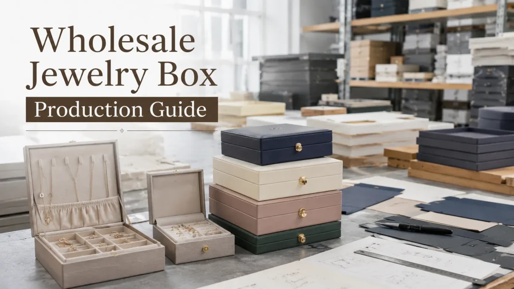 Wholesale Jewelry Boxes OEM Jewelry Box Manufacturer