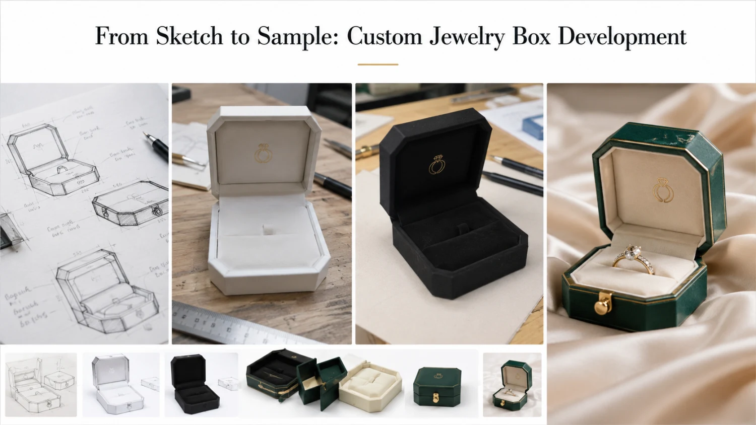 From Sketch to Sample: Custom Jewelry Box Development