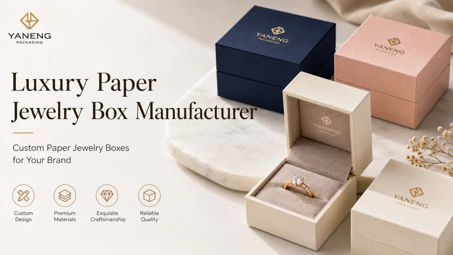 Luxury Paper Jewelry Box Manufacturer
