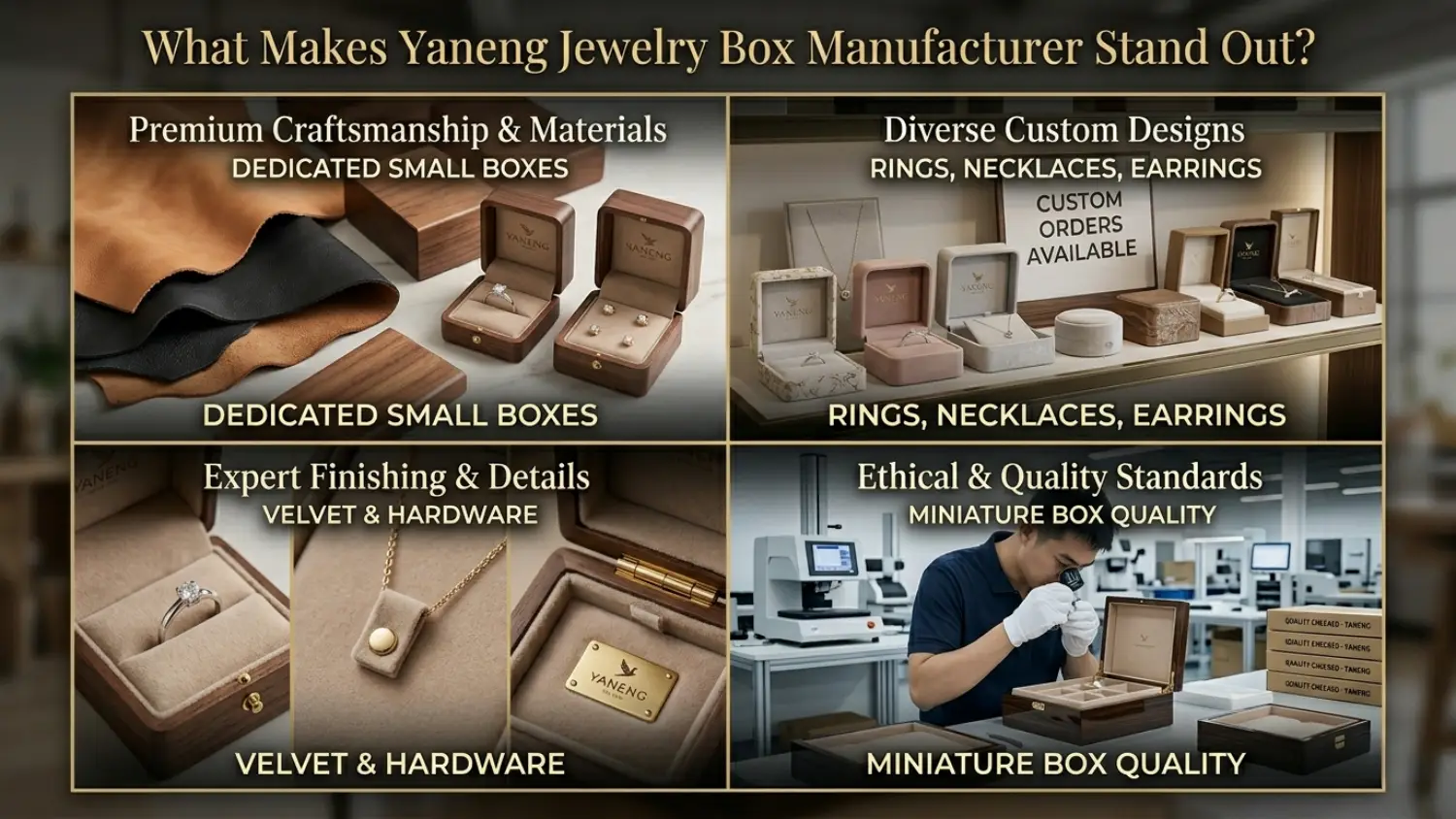 What Makes Yaneng Jewelry Box Manufacturer Stand Out?