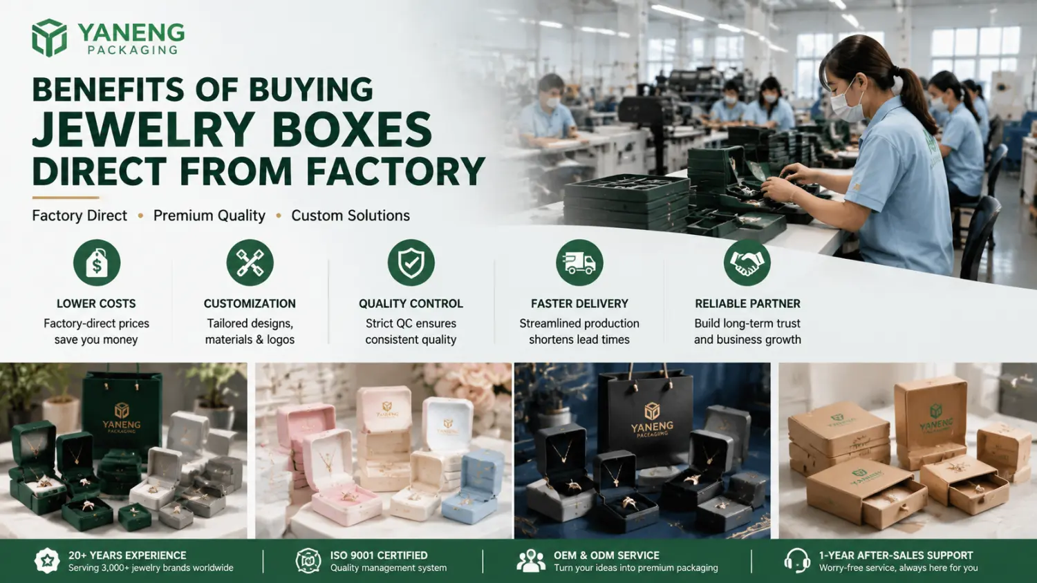 Benefits of Buying Jewelry Boxes Direct From Factory