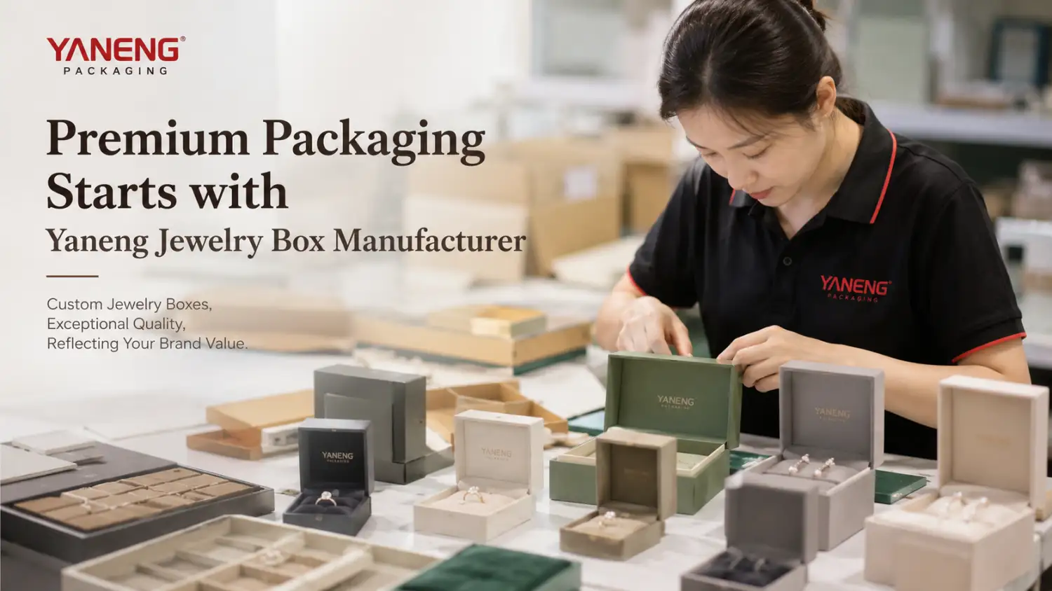 Premium Packaging Starts with Yaneng Jewelry Box Manufacturer