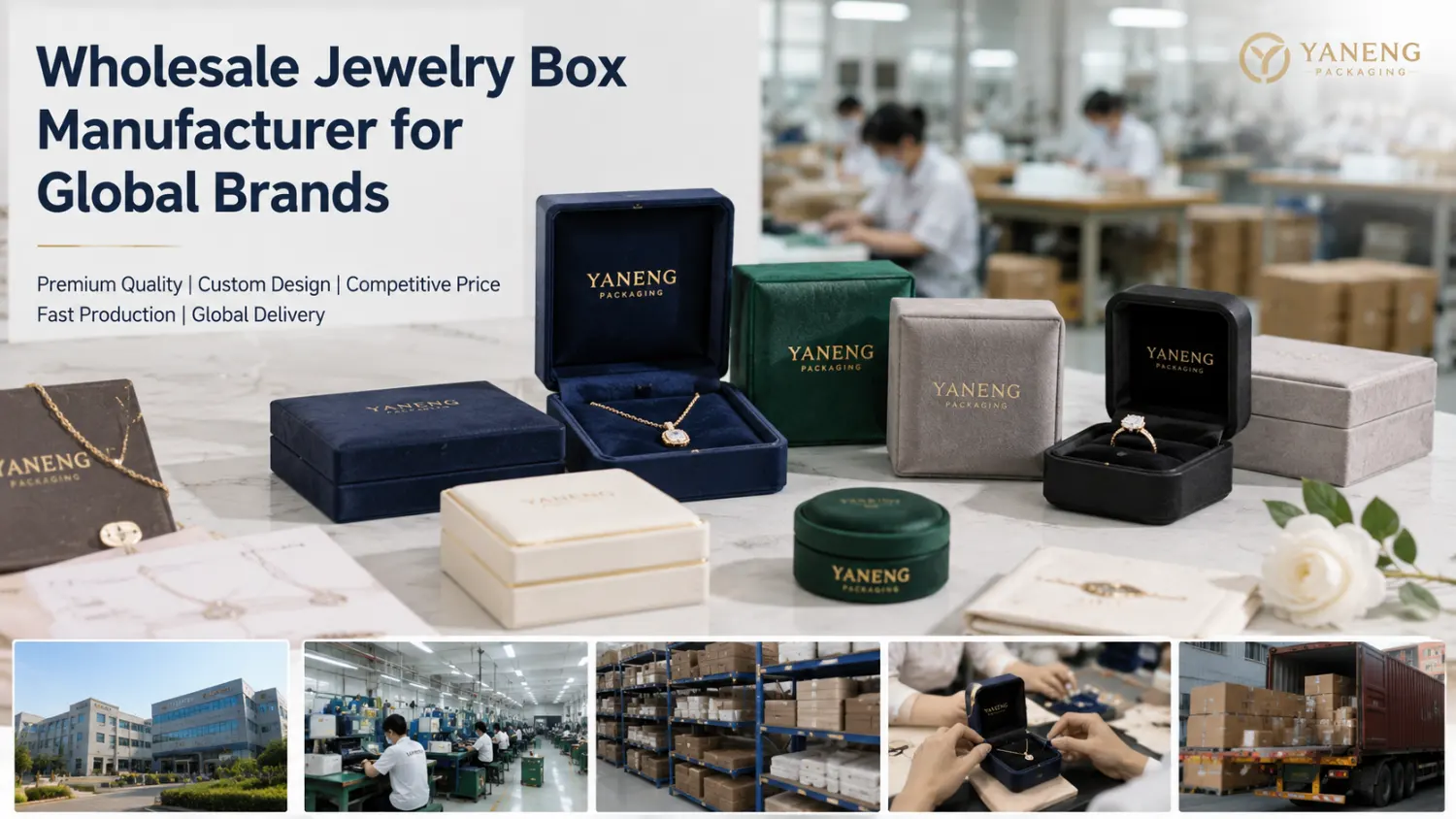 Wholesale Jewelry Box Manufacturer for Global Brands