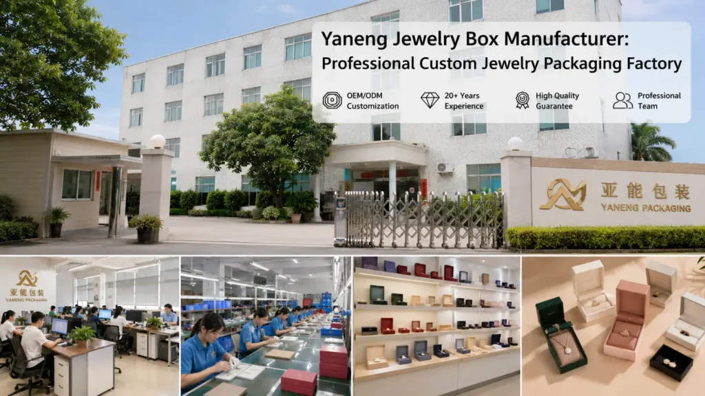 Yaneng Jewelry Box Manufacturer Professional Custom Jewelry Packaging Factory