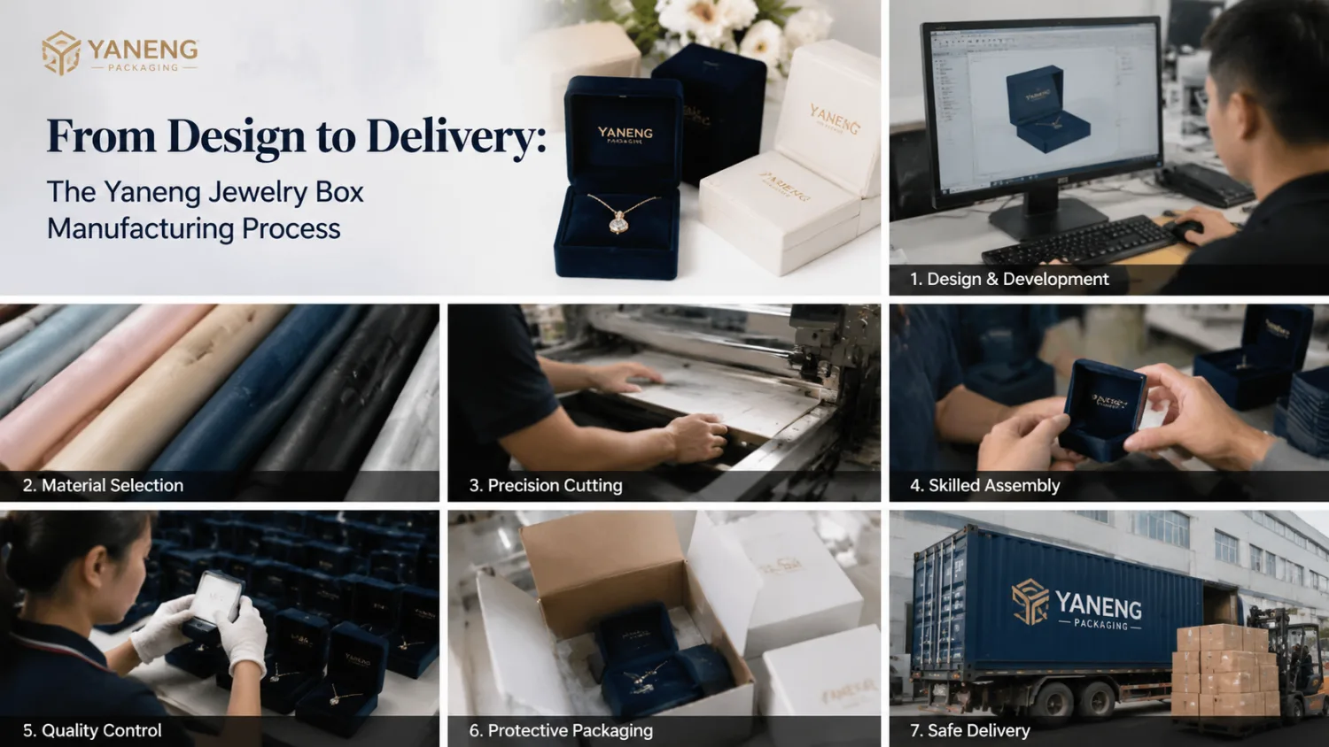 From Design to Delivery: The Yaneng Jewelry Box Manufacturing Process