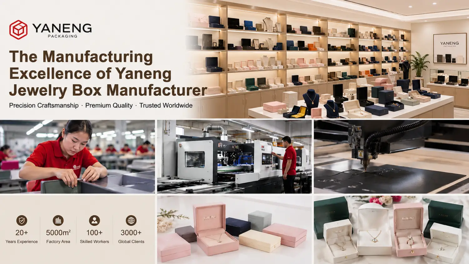 The Manufacturing Excellence of Yaneng Jewelry Box Manufacturer