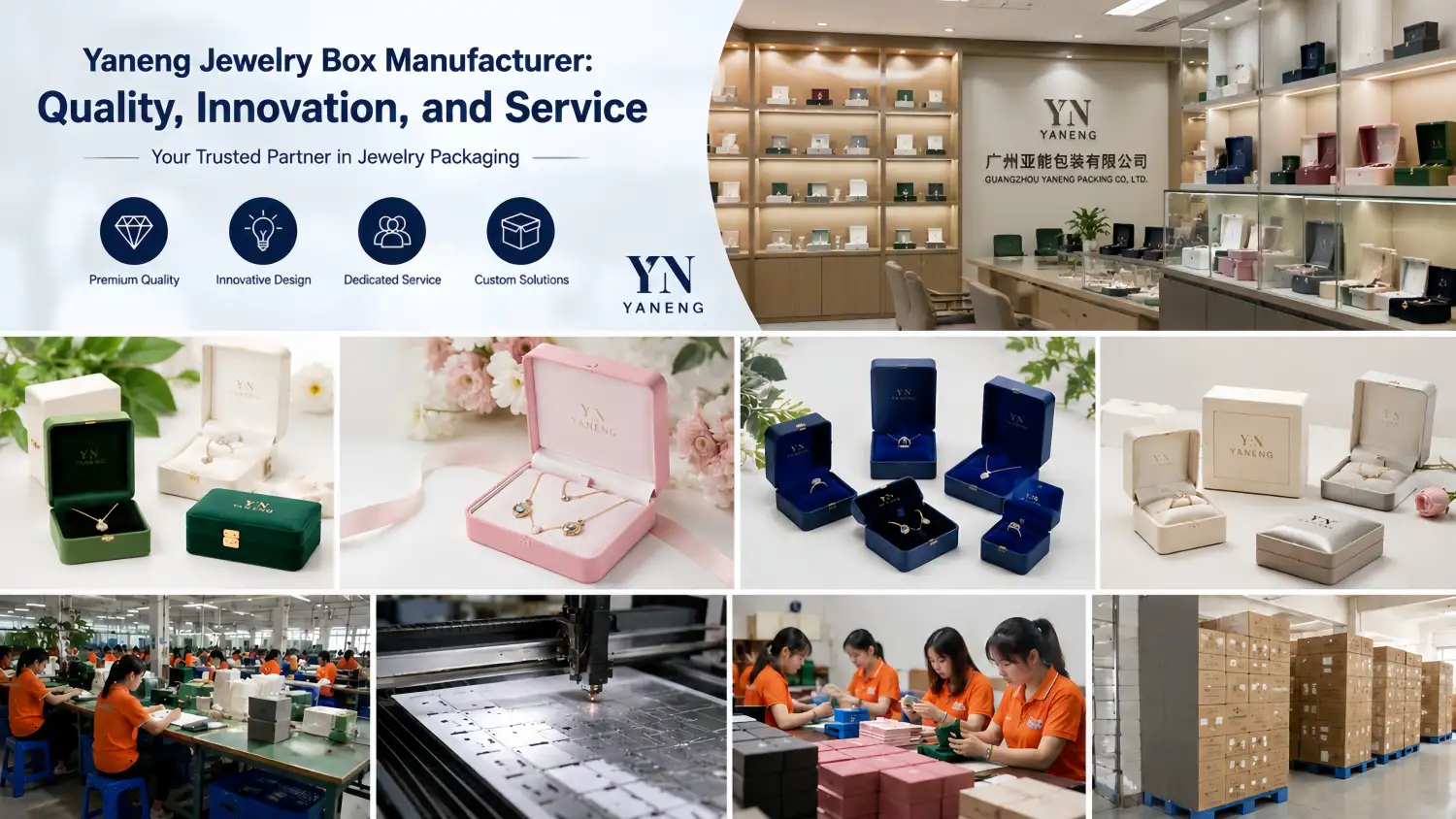 Yaneng Jewelry Box Manufacturer: Quality, Innovation, and Service