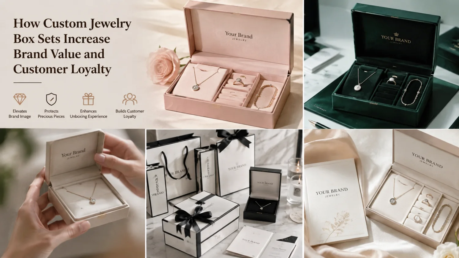 How Custom Jewelry Box Sets Increase Brand Value and Customer Loyalty