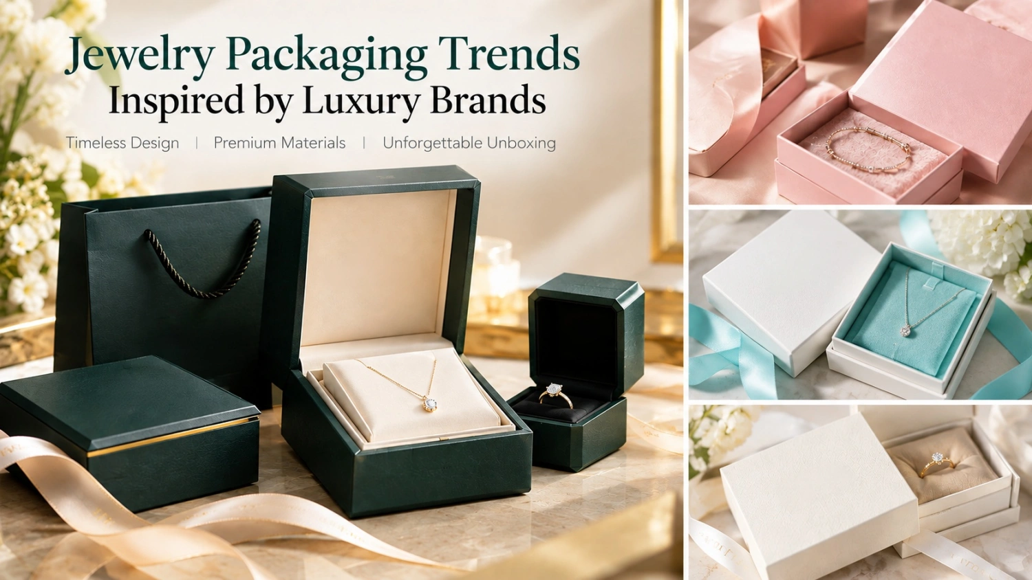 Jewelry Packaging Cost Wholesale Jewelry Packaging Supplier Custom Jewelry Box MOQ Factory Direct Jewelry Boxes