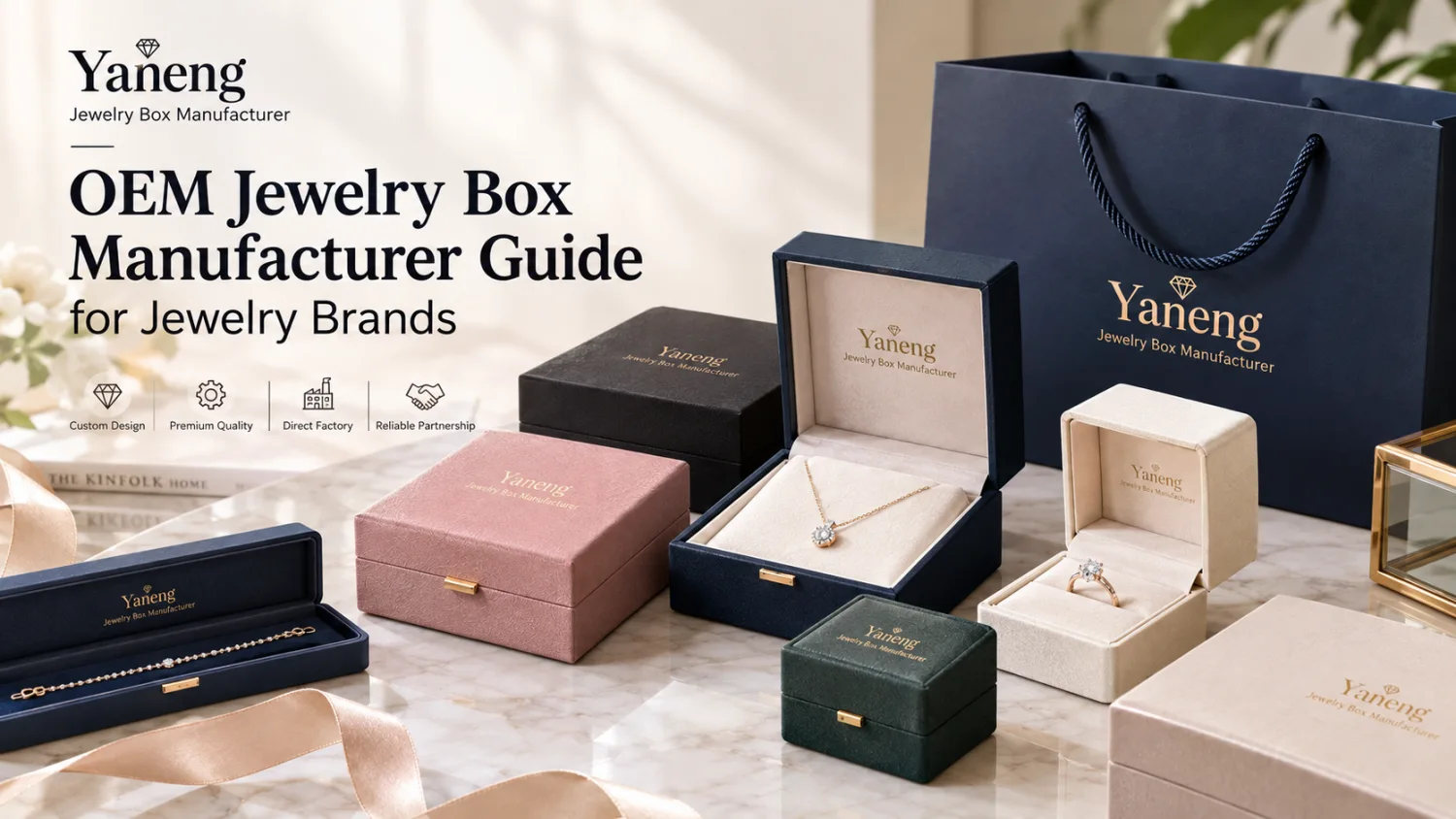 OEM Jewelry Box Manufacturer Guide for Jewelry Brands