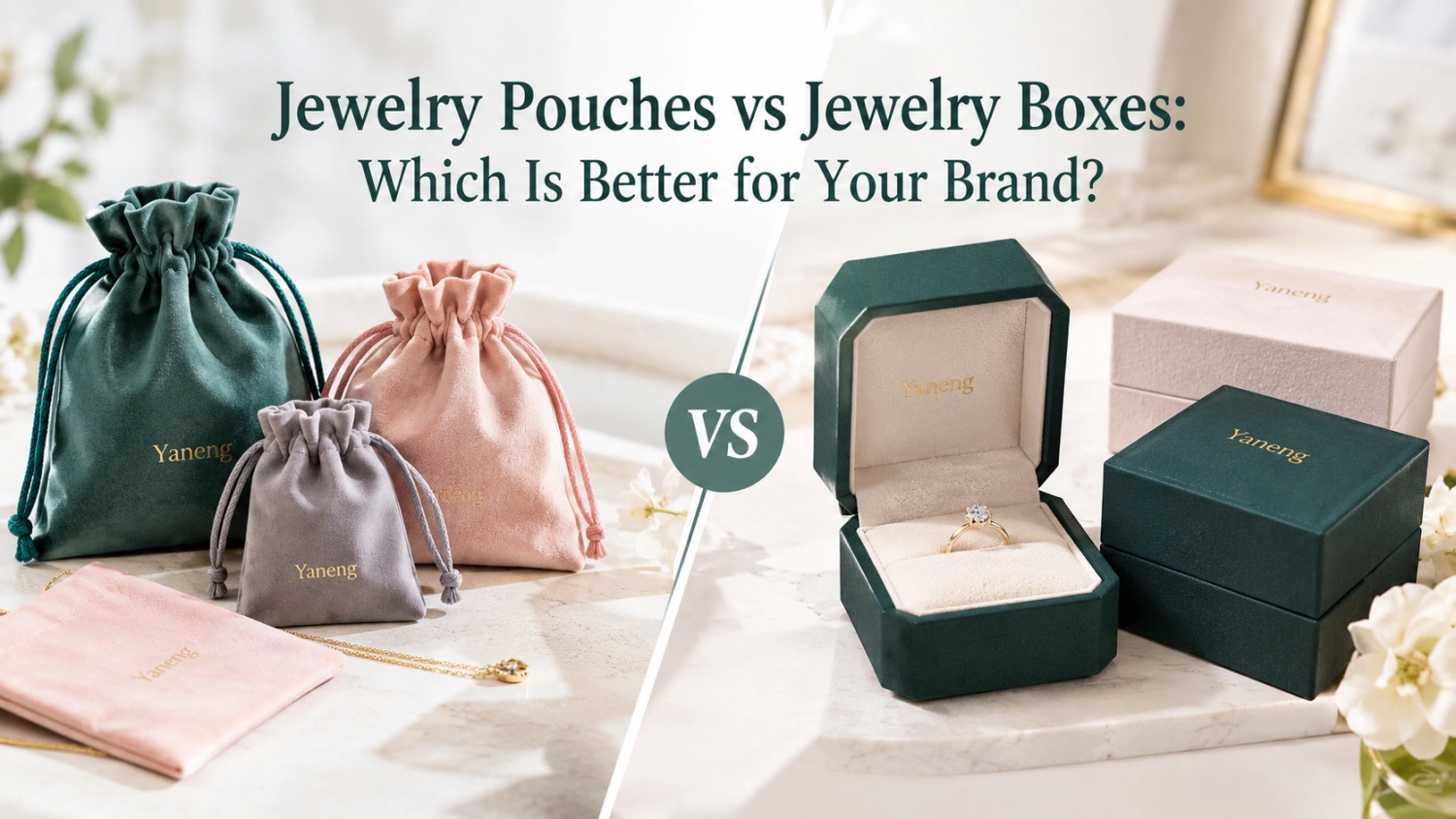 Jewelry Pouches vs Jewelry Boxes: Which Is Better for Your Brand?