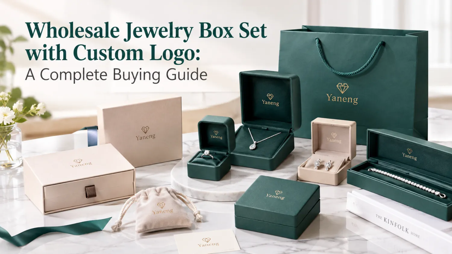 Wholesale Jewelry Box Set with Custom Logo: A Complete Buying Guide